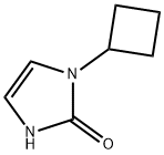 1-cyclobutyl-1,3-dihydro-2H-imidazol-2-one Struktur