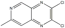 2,3-dichloro-7-methylpyrido[3,4-b]pyrazine Struktur