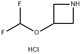 3-(difluoromethoxy)azetidine hydrochloride Struktur