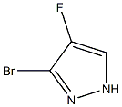 3-bromo-4-fluoro-1H-pyrazole Struktur