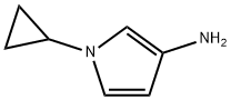 1-(Cyclopropyl)-1H-pyrrol-3-amine Struktur