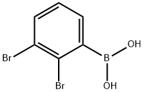 2,3-Dibromophenylboronic acid Struktur