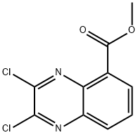 Methyl 2,3-dichloroquinoxaline-5-carboxylate Struktur