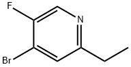 4-Bromo-2-ethyl-5-fluoropyridine Struktur