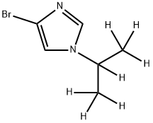 4-Bromo-1-(iso-propyl-d7)-imidazole Struktur