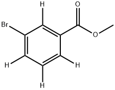 3-(Methoxycarbonyl)bromobenzene-2,4,5,6-d4 Struktur