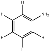 3-Fluoroaminobenzene-2,4,5,6-d4 Struktur