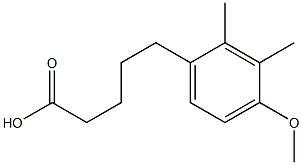 Benzenepentanoic acid, 4-Methoxy-d,3-
diMethyl Struktur