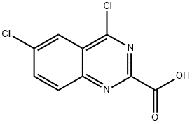 4,6-dichloroquinazoline-2-carboxylic acid Struktur