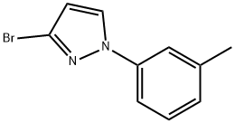 3-bromo-1-m-tolyl-1H-pyrazole Struktur