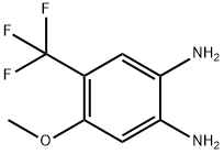 4-methoxy-5-(trifluoromethyl)benzene-1,2-diamine Struktur