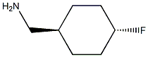 [trans-4-fluorocyclohexyl]methanamine Struktur