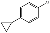 Benzene, 1-chloro-4-cyclopropyl- Struktur