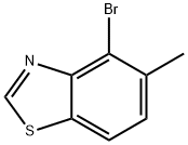 4-bromo-5-methyl-1,3-benzothiazole Struktur