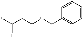 ((4,4-difluorobutoxy)methyl)benzene Struktur