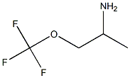 1-Methyl-2-trifluoromethoxy-ethylamine Struktur