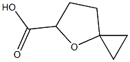 4-oxaspiro[2.4]heptane-5-carboxylic acid Struktur