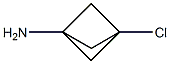 3-chlorobicyclo[1.1.1]pentan-1-amine Struktur