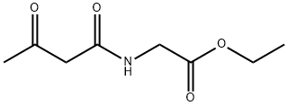 Glycine, N-(1,3-dioxobutyl)-, ethyl ester Struktur