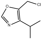 5-(chloromethyl)-4-isopropyloxazole Struktur