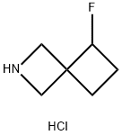 5-fluoro-2-azaspiro[3.3]heptane hydrochloride Struktur