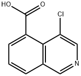 4-chloroisoquinoline-5-carboxylic acid Struktur