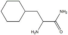 2-amino-3-cyclohexylpropanamide Struktur