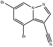 4,6-Dibromo-pyrazolo[1,5-a]pyridine-3-carbonitrile