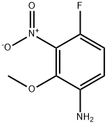 4-fluoro-2-methoxy-3-nitrobenzenamine Struktur