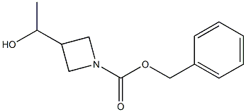 benzyl 3-(1-hydroxyethyl)azetidine-1-carboxylate Struktur