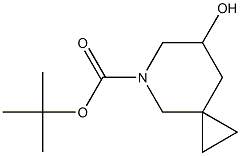 tert-butyl 7-hydroxy-5-azaspiro[2.5]octane-5-carboxylate Struktur