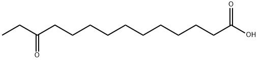 12-Ketomyristic acid Struktur