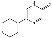 5-(tetrahydro-2H-pyran-4-yl)pyrazin-2-ol Struktur