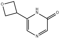 6-(oxetan-3-yl)pyrazin-2-ol Struktur