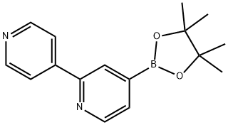 4-(4,4,5,5-tetramethyl-1,3,2-dioxaborolan-2-yl)-2,4'-bipyridine Struktur