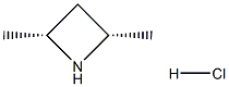 cis-2,4-dimethylazetidine hydrochloride Struktur