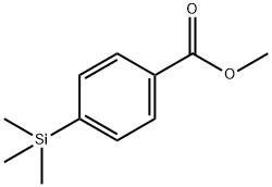 Methyl 4-(Trimethylsilyl)benzoate Struktur