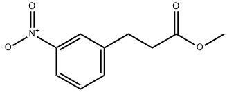 METHYL 3-(3-NITROPHENYL)PROPANOATE Struktur