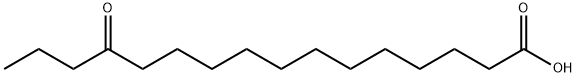 13-Oxo-hexadecansaeure Struktur