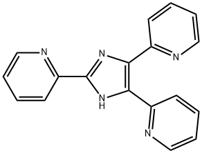 2,4,5-TRIS(2-PYRIDYL)IMIDAZOLE 結(jié)構(gòu)式