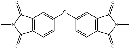 1H-Isoindole-1,3(2H)-dione,5,5'-oxybis[2-methyl- Struktur