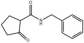 2-Oxo-cyclopentanecarboxylic acid benzylamide Struktur