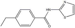 4-ethyl-N-(1,3-thiazol-2-yl)benzamide Struktur