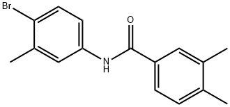 N-(4-bromo-3-methylphenyl)-3,4-dimethylbenzamide Struktur