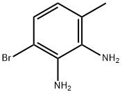 1,2-Benzenediamine, 3-bromo-6-methyl- Struktur