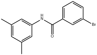 3-bromo-N-(3,5-dimethylphenyl)benzamide Struktur