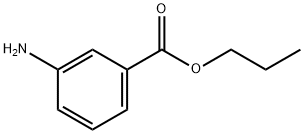 3-Aminobenzoic acid propyl ester Struktur