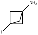 3-iodobicyclo[1.1.1]pentan-1-amine Struktur