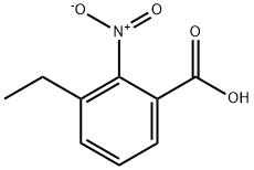 3-Ethyl-2-nitrobenzoic acid Struktur