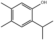 4,5-dimethyl-2-(propan-2-yl)phenol Struktur